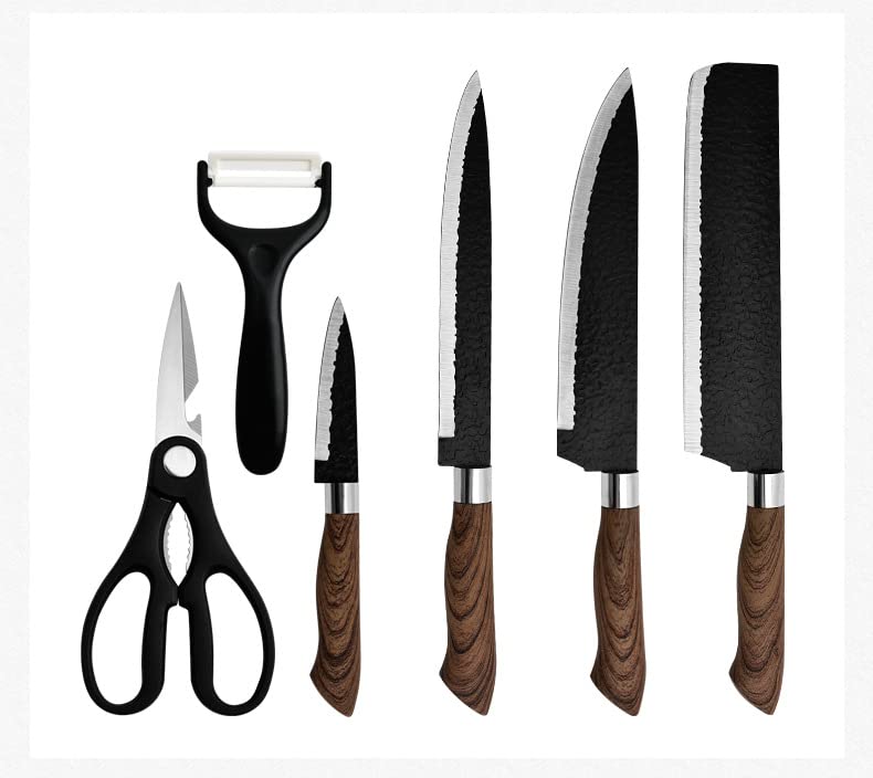 Amazon.com: 6 Pieces Professional Kitchen Knives Set, High Carbon